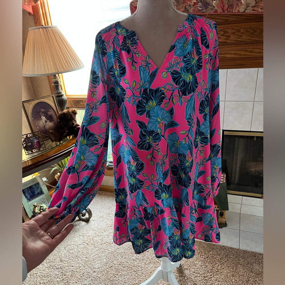 NWT Lilly Pulitzer Lucee Long Sleeve Dress